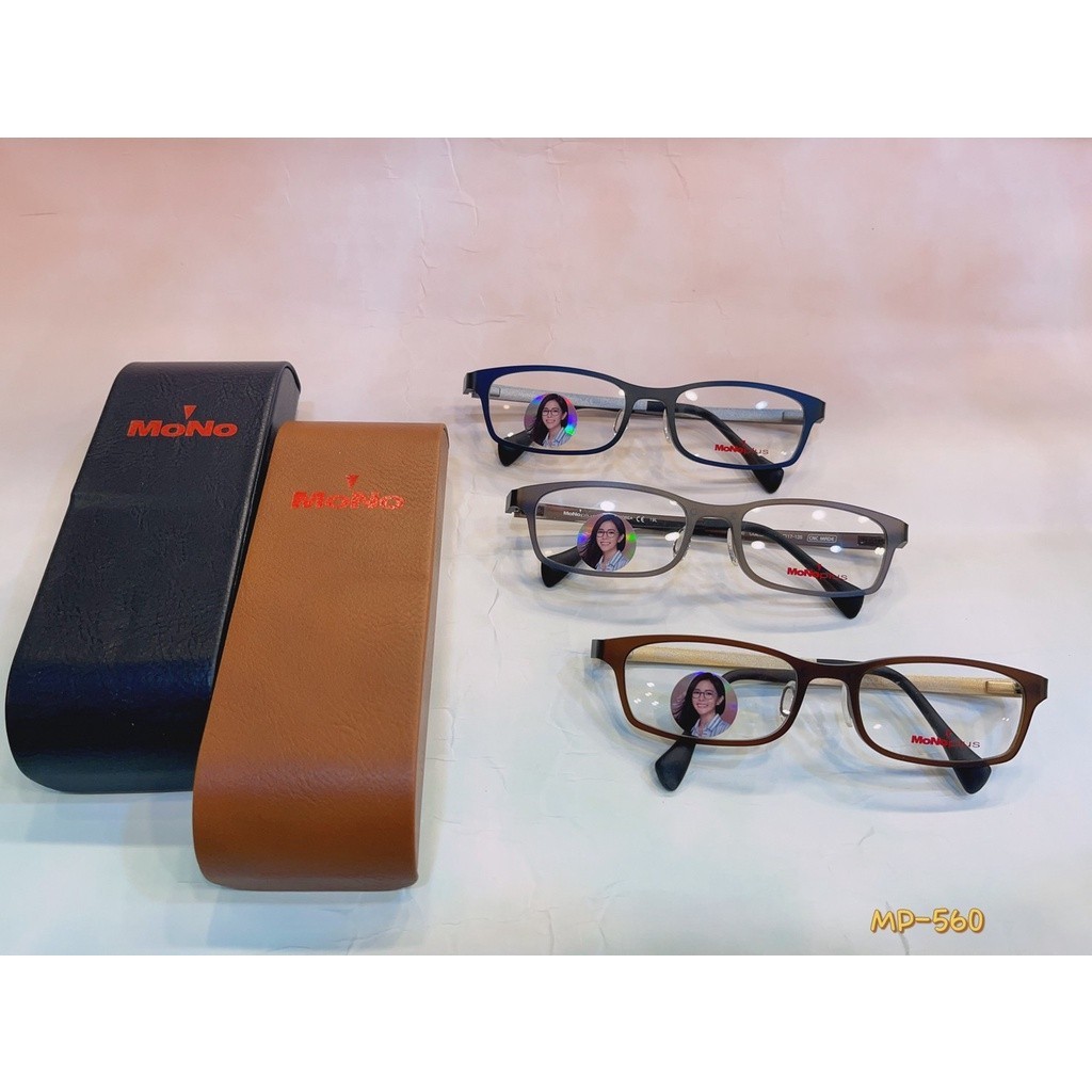 【MoNo Design】MP-560(3色可選)/塑鈦超輕量眼鏡/MoNoplus城市系列/楊謹華代言眼鏡