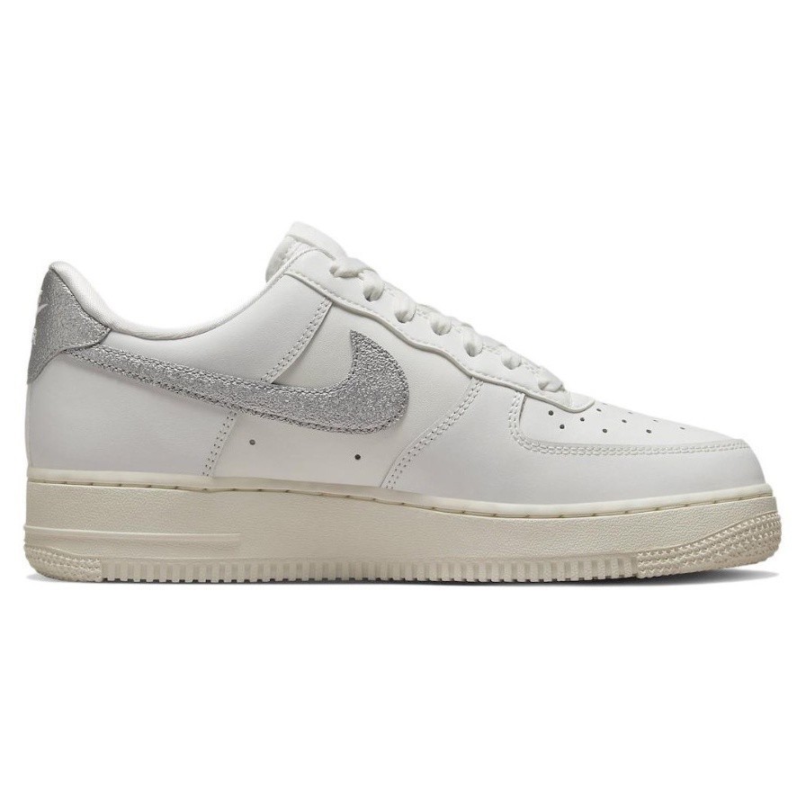 Nike Air Force 1 AF1 白色 奶油底 白銀 星空 銀勾 全白 奶油白 休閒鞋 DQ7569-100