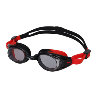 MIZUNO SWIM 兒童泳鏡(抗UV 防霧 蛙鏡 游泳 戲水「N3TFB10500-62」 黑紅白