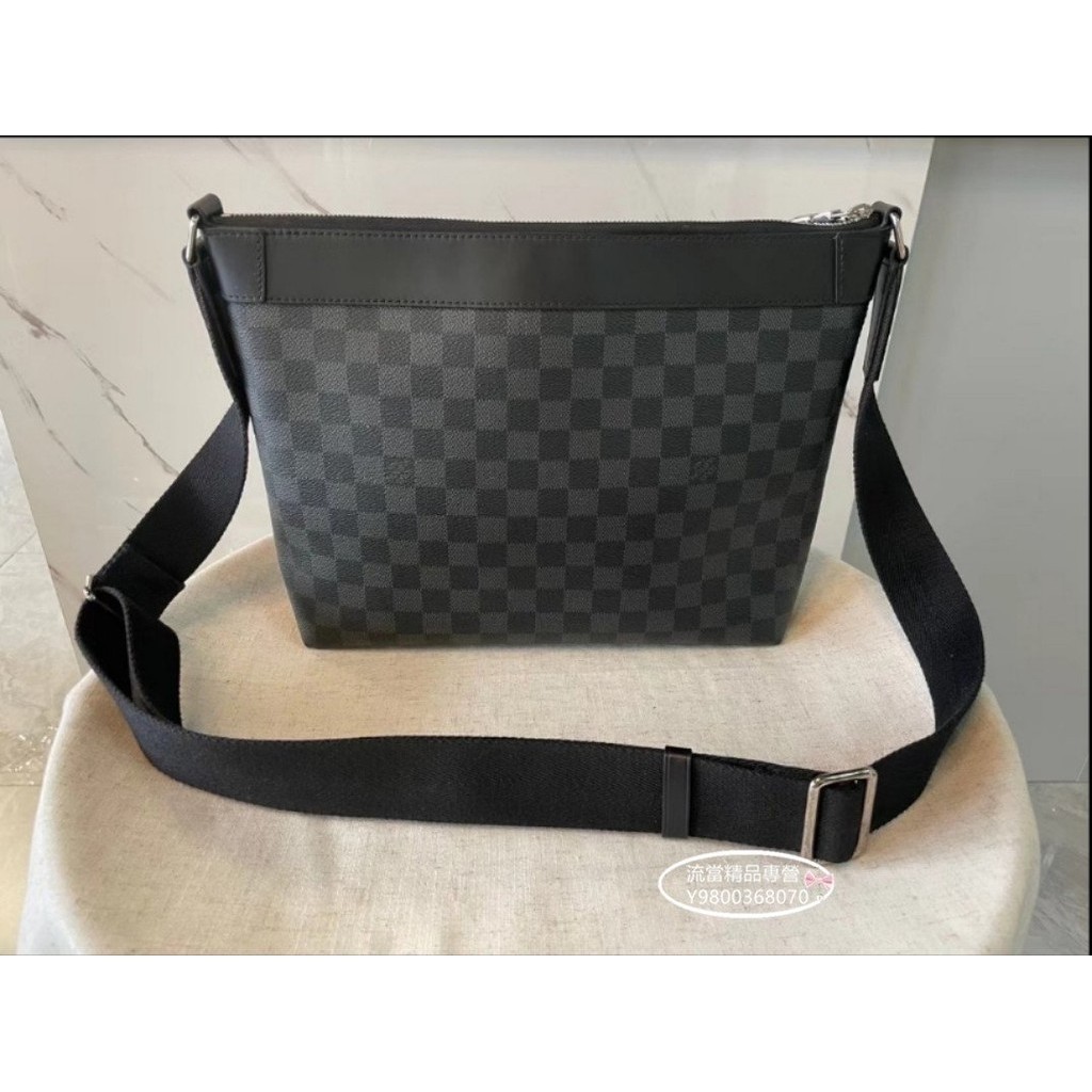 二手精品 LOUIS VUITTON MICK PM N40003 Lv MICK 男士公文包 小號手袋 現貨