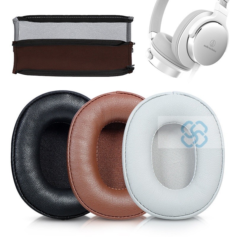 【XY音悅】適用鐵三角ATH-SR5耳機套SR5BT耳罩耳機海綿套頭戴式耳機保護皮套