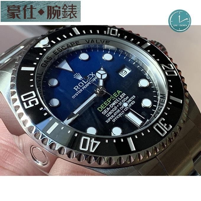 高端 Rolex 116660 Deepblue 漸層藍 DB 水鬼王 深潛 3900m 保固中