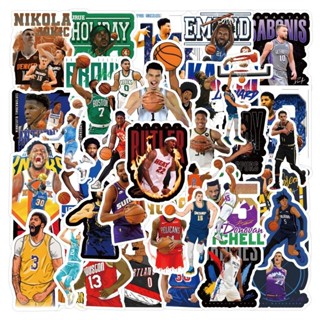🔥精美好物🔥50~100張籃球明星NBA球員貼紙ins裝飾筆記本文具水杯防水貼紙diy