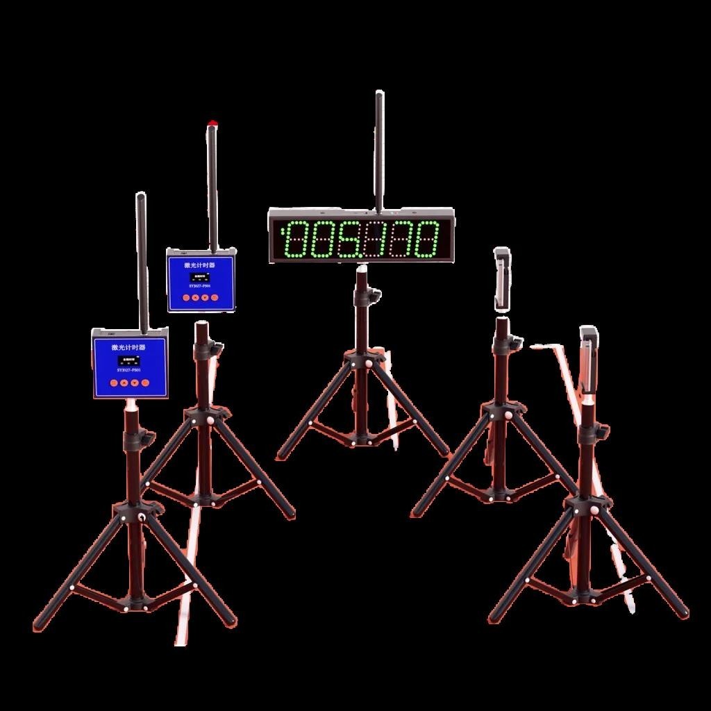 創新紅外線激光計時器田徑輪滑賽車比賽金卡納計時器短跑測試自動感應限定