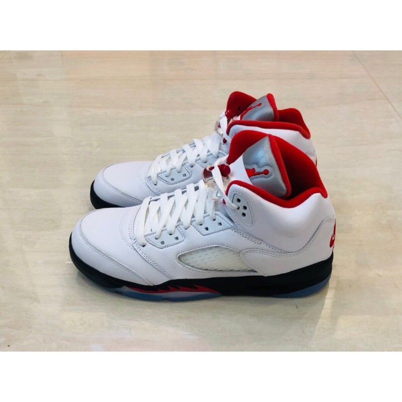 【代購】Nike Air Jordan 5 Fire Bred 流川楓 白紅 DA1911-102
