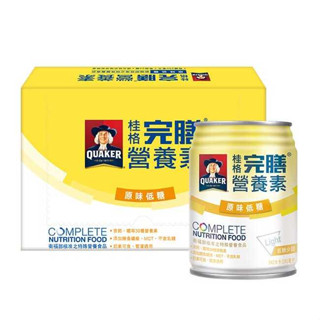 QUAKER 桂格 完膳營原味低糖 (250ml/罐 24罐/箱)【未來藥局】