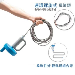 💥本島出貨 當日發💥下水道疏通器 毛髮疏通器 馬桶疏通器 手搖通管器 水管疏通器 通水管神器 疏通器 通水管 通馬桶