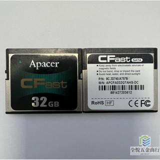 『工業儲存』原裝Apacer/宇瞻 CFast 32G工業級存儲卡SATA儀器工控裝置閃存卡
