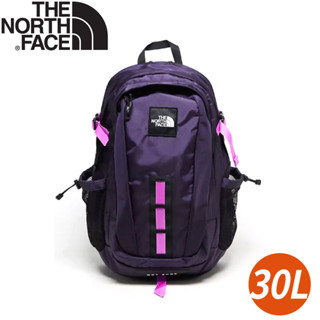 【The North Face 30L 防潑水舒適背負休閒後揹包《紫》】3KYJ/電腦包/登山包/通勤揹包/休閒揹包