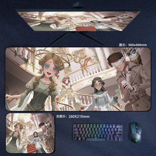 第五人格周邊✨ 約瑟夫囚徒 第五人格滑鼠墊電競遊戲周邊紅夫人超大號電腦鍵盤墊桌墊鎖邊訂制 手遊周邊 愛好收藏