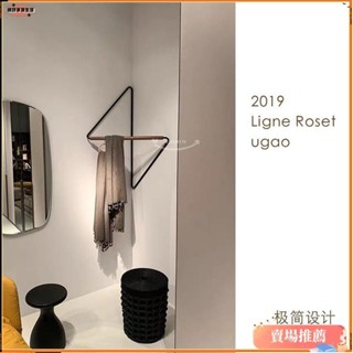 🌈臺灣發貨+免運👉北歐牆角掛衣架設計師衣服架轉角衣帽架牆角衣架裝飾拐角壁掛衣架 居家收納