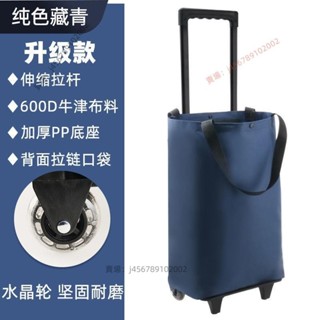【臺灣出貨】買菜小車購物車 買菜車 可伸縮拉桿小推車 便攜 家用推車超市買菜小拉車 購物袋⚡️活動價