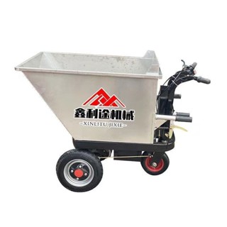 【特價促銷*限前50名諮詢享優惠】 灰鬥車 手推車 不銹鋼電動車 搬運車工地斜鬥車加長三輪車灰鬥車