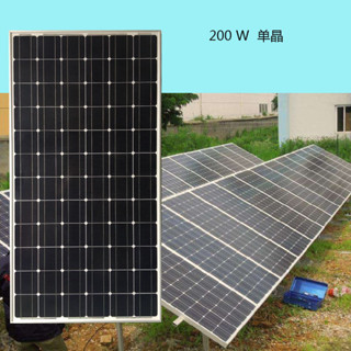 太陽能發電板船用12V24電池充電板家用200W300W350w400瓦光伏元件