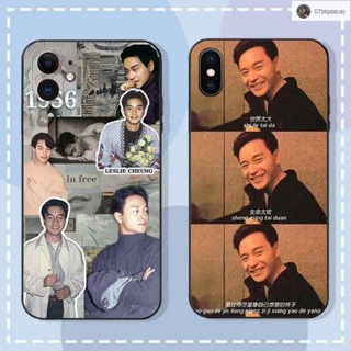 新品蘋果 防摔手機殼 張國榮蘋果xr手機殼iPhone6/7/8plus復古x/xs軟殼蘋果12/11promax