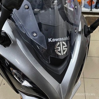 適用川崎立體貼紙H2R火神標誌3D貼花小忍者ninja400/250/650/Z900 機車改裝裝飾劃痕貼紙 重機車貼