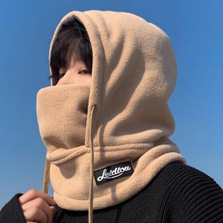 【臺灣出貨】面罩 帽子 騎車帽 巴拉克拉法帽子男士冬季保暖面罩圍脖一體男款冬天加絨騎車護耳冬