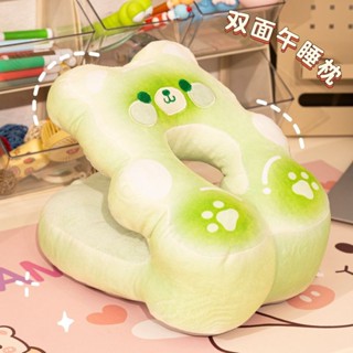 柔軟午睡枕 趴睡枕 午睡枕趴睡枕小學生辦公室教室午休神器兒童小枕頭趴桌上睡覺抱枕 辦公室午睡抱枕 雙面枕