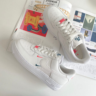 免運NIKE AIR FORCE 1 邁阿密海豚隊 刺繡小勾 荔枝皮 CT1989-101