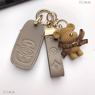 Subaru速霸陸鑰匙套鑰匙包Legacy Outback XV Forester真皮鑰匙套鑰匙保護殼鑰匙圈※DD