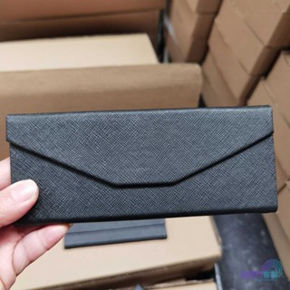 任意門客製 【客製化】【眼鏡盒】工廠直銷 黑色 十字紋 摺疊太陽眼鏡盒 可訂製logo