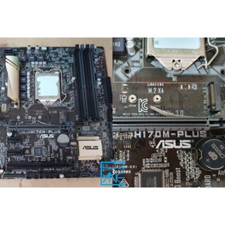 【 大胖電腦 】華碩 H170M-PLUS 主機板/附擋板/1151/DDR4/HDMI/67代/保固30天/實體門市/