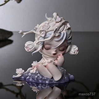 庭前墨梅盲盒係列 潮玩手辦 手辦公仔 桌麵擺件 手辦模型 公仔玩偶 公仔擺件 玩偶模型 玩偶手辦 手辦擺件 手辦 模型