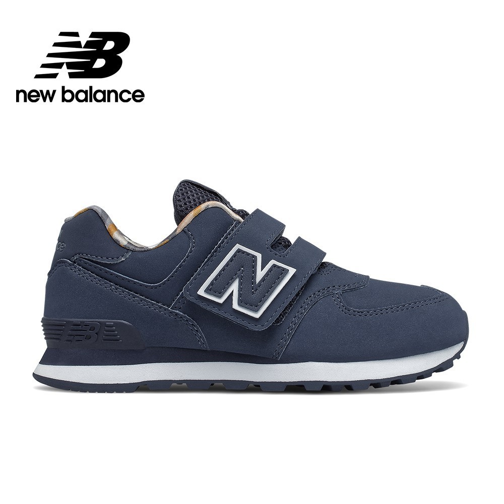 【New Balance】 NB 童鞋_中性_深藍_YV574GYZ-W楦 574