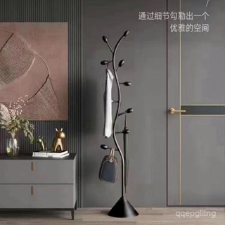 免運【熱銷#簡約衣架】掛衣架落地臥室移動輕奢簡易掛衣服架子單桿式衣帽架小型家用室內 掛衣架 掛包 衣帽架 掛衣桿
