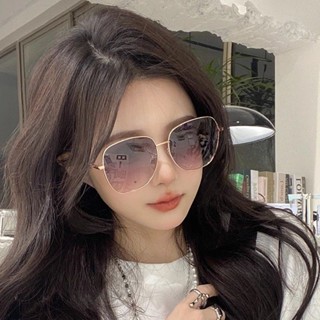 新款漸變墨鏡女高級感大臉顯瘦防紫外線防曬強光網紅偏光太陽眼鏡