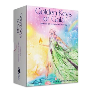蓋亞金鑰指引卡,贈中文翻譯｜Golden Keys of Gaia｜50張牌卡【左西】