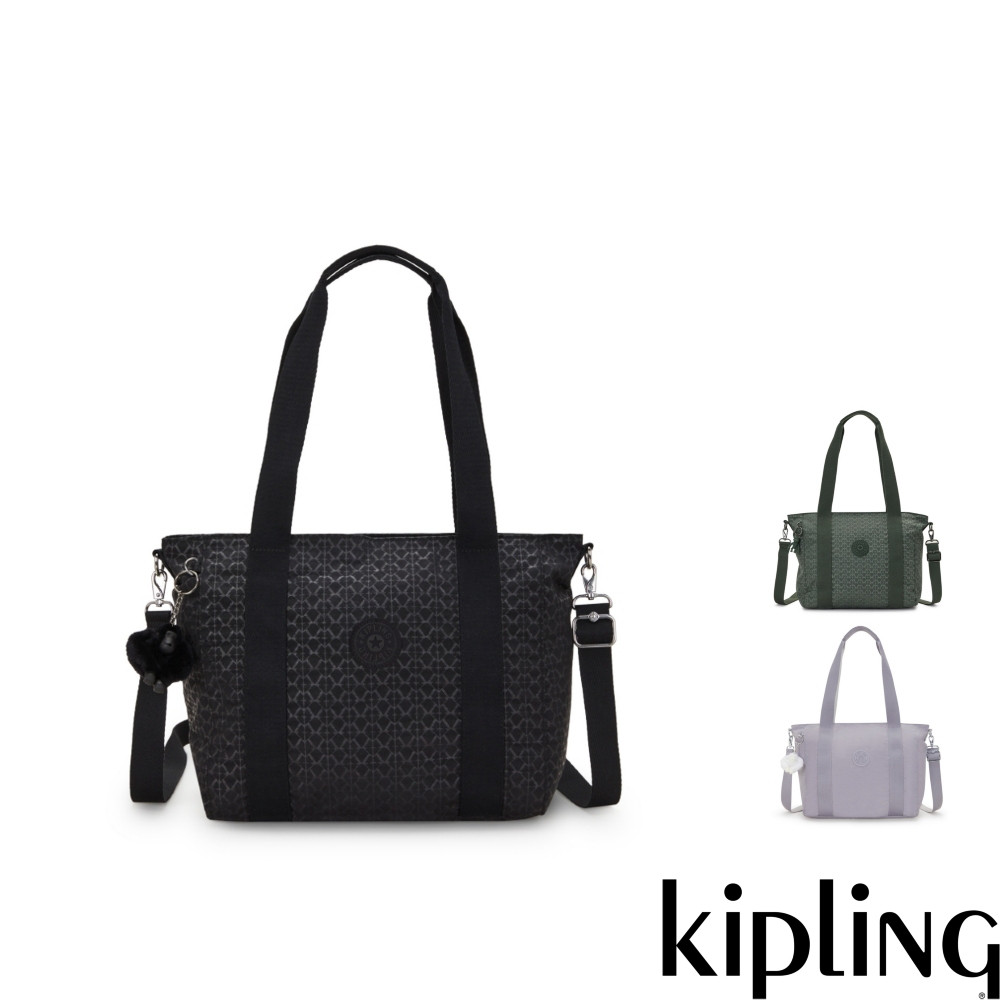 Kipling雙炳手提斜背托特包-ASSENI S(多款任選)