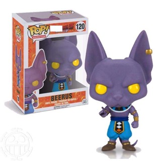 YH 羊洋潮惠玩*FUNKO POP龍珠超破壞神比魯斯手辦公仔模型Beerus七龍珠Z 120
