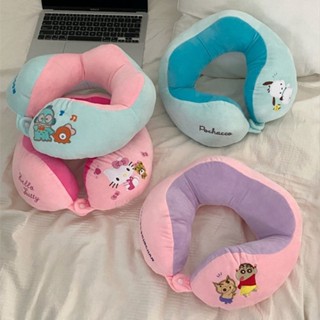 u型枕 旅行枕🎀 卡通可愛小丑魚U型枕護頸枕旅行坐車脖子靠枕學生辦公室午睡枕頭