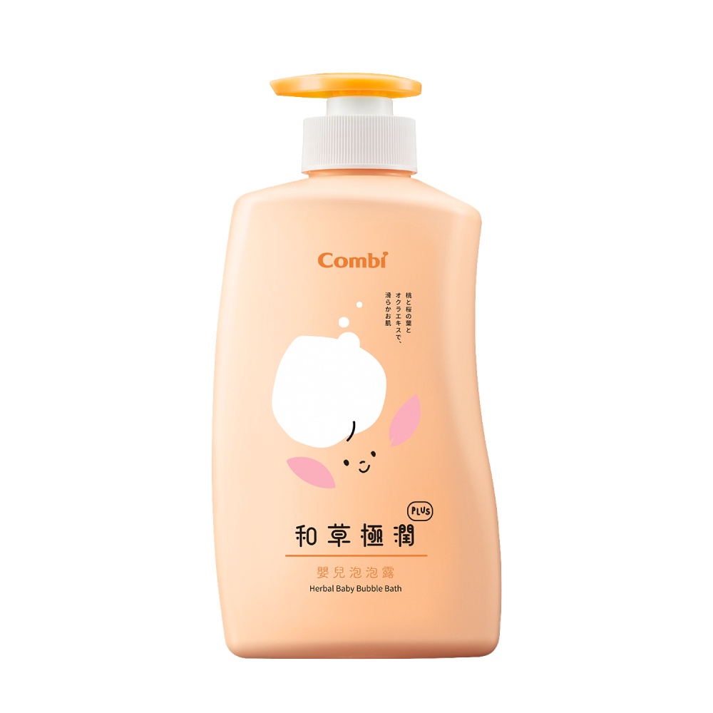 Combi 和草極潤嬰兒泡泡露plus 500ml【甜蜜家族】