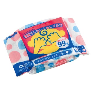 日本People 新趣味濕紙巾玩具【甜蜜家族】
