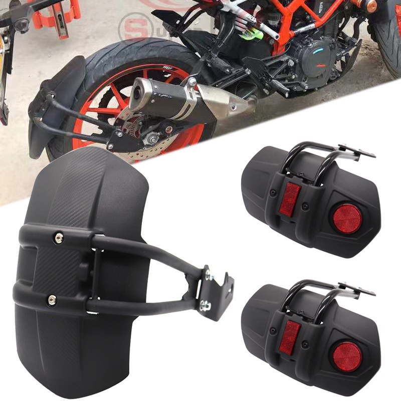 新款上市 適用KTM DUKE390/250 390ADV RC390改裝配件按后擋泥板擋水擋泥瓦