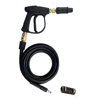 ✅ASAHI/ESPER清洗機適用銅製短槍加高壓水管 可調節式水刀直流噴頭 鴨嘴扇形高壓噴頭 快接頭介面 洗車機噴槍