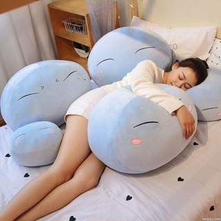 【限時免運】二次元利姆露史萊姆團子抱枕萌王莉姆魯公仔玩偶可愛少女心睡覺可愛抱枕 午睡枕 動漫抱枕 插手抱枕