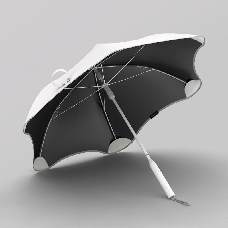 限時活動✔️新西蘭創意個性女士手動長柄傘雙人簡約防風直桿雨傘黑膠晴雨兩用 達人社