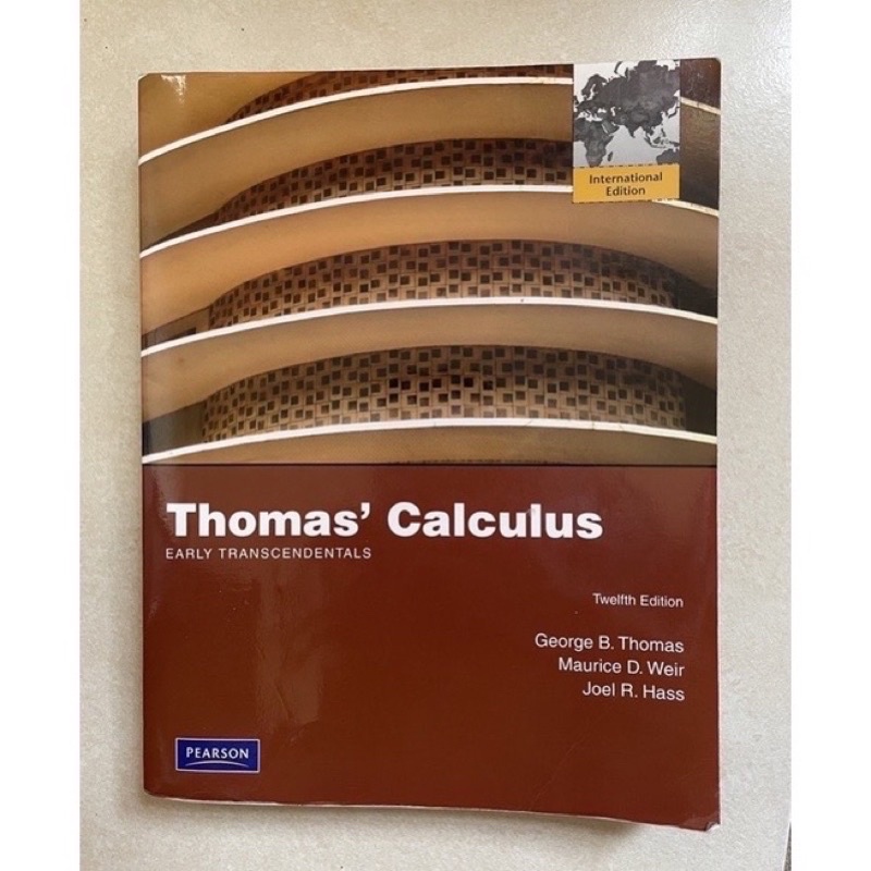 二手書 逢甲可面交 微積分Thomas’ Calculus 逢甲中級Keynote 2