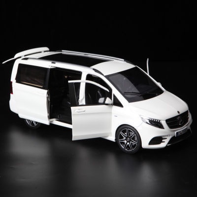 NOREV 1/18 賓士 Mercedes-Benz V-Class AMG 白色 合金全開模型