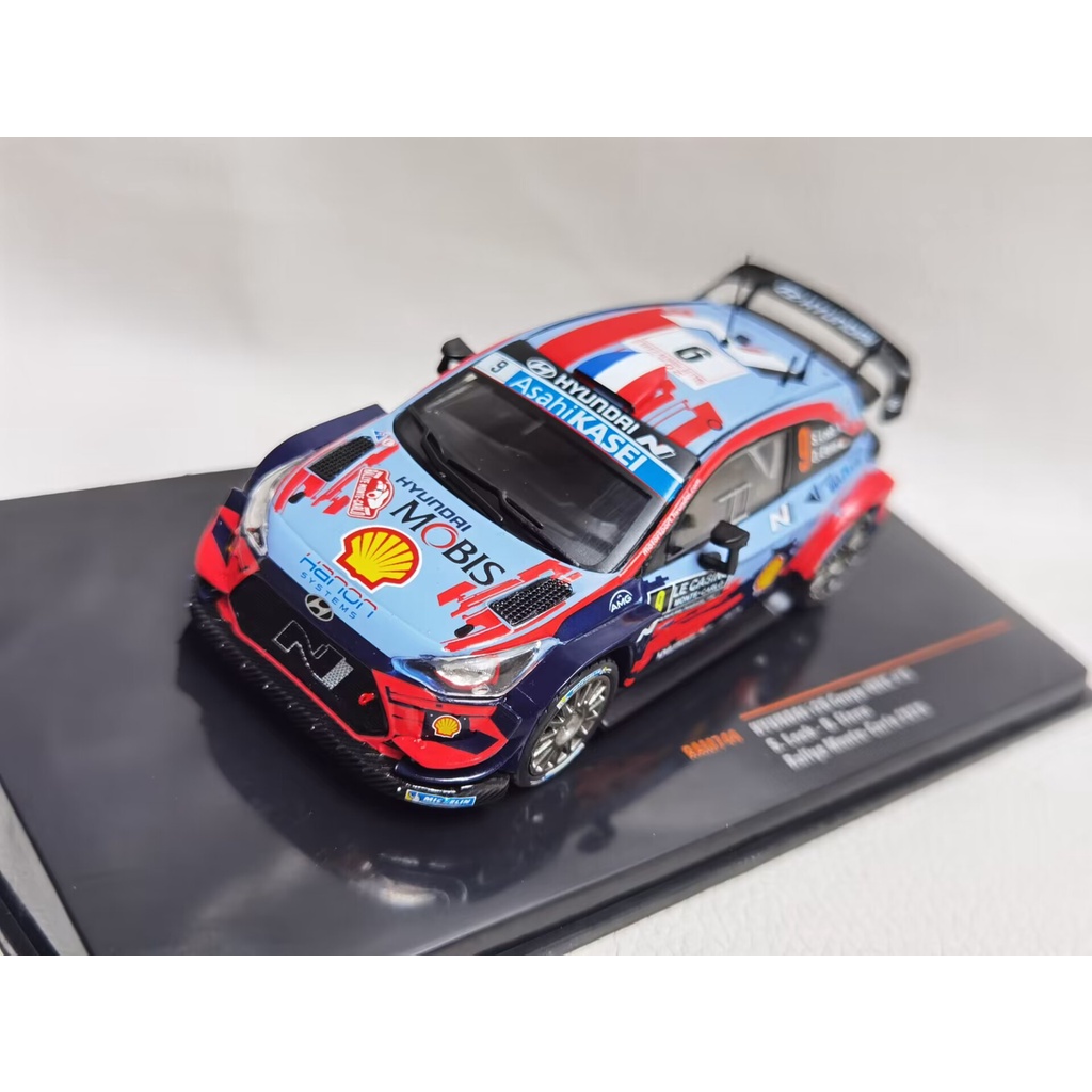 IXO 1/43 #9 HYUNDAI i20 WRC 2020 現代拉力賽車模型 合金