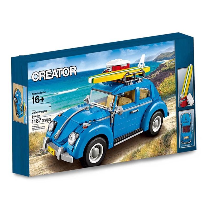 10252經典大眾甲殼蟲積木兼容樂高汽車模型兒童拼裝益智玩具禮物6