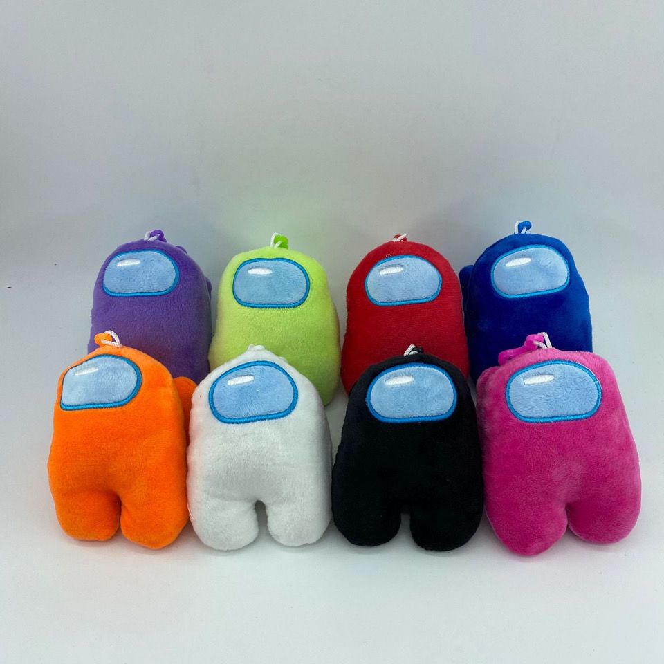 among us太空狼人殺周邊可愛游戲玩具公仔毛絨玩具玩偶掛件玩偶