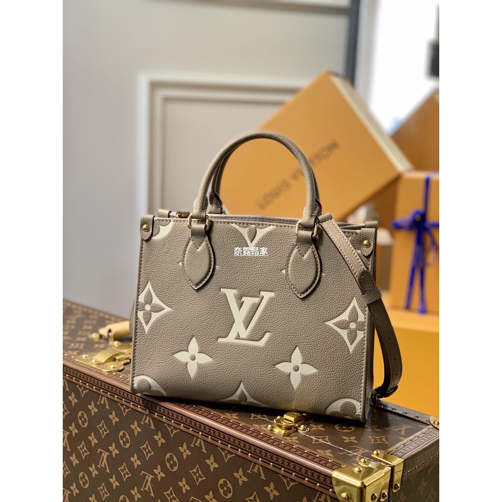 二手Louis Vuitton LV Onthego PM Tote 手提單肩斜挎包M45779