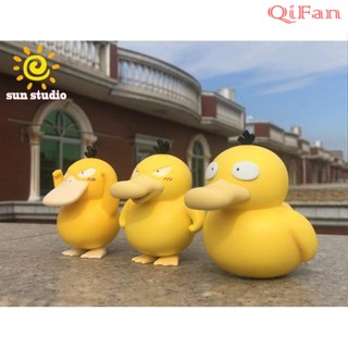 網紅熱銷gk sun 生氣可達鴨 小黃鴨可達鴨加油鴨玩具卡通可愛公仔玩偶模型