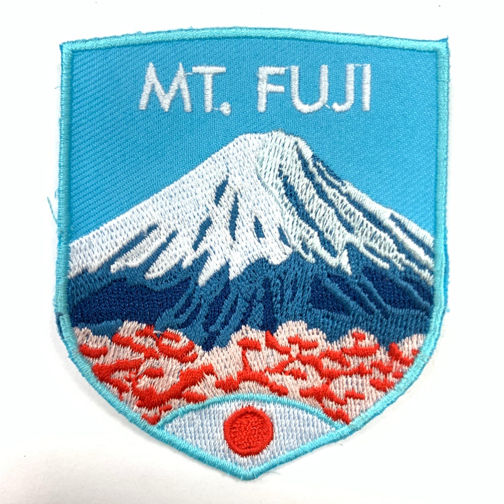 【A-ONE】日本 富士山 JP FUJI 藝術補丁 燙布貼 熨燙布貼 INS打卡地標 旅遊士氣章