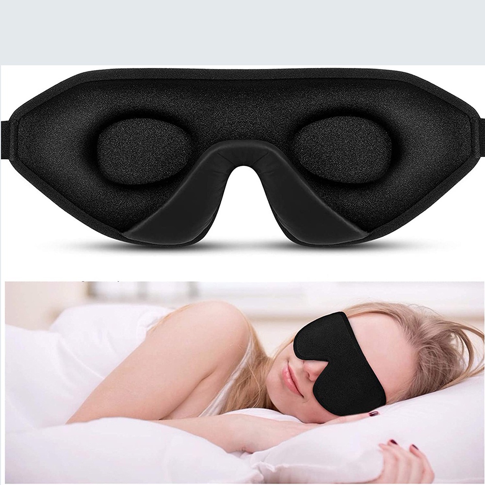 Eye mask for Sleeping 3D Contoured Cup Blindfold Concave Mol