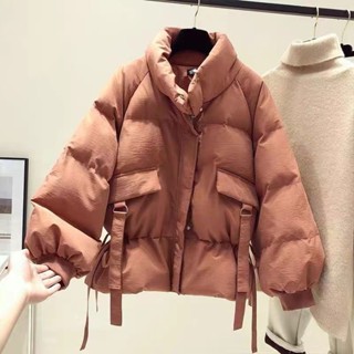 【Wik】冬天外套 羽絨外套 羽絨衣 羽絨服 棉服 棉襖 棉衣女新款冬季韓版學生加厚麵包服短款百搭洋氣棉服外套